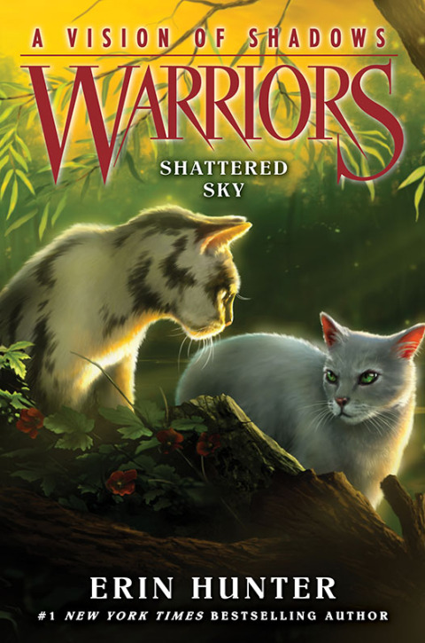 Cover image for book Warriors: A Vision of Shadows #3: Shattered Sky