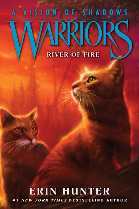 Cover image for book Warriors: A Vision of Shadows #5: River of Fire