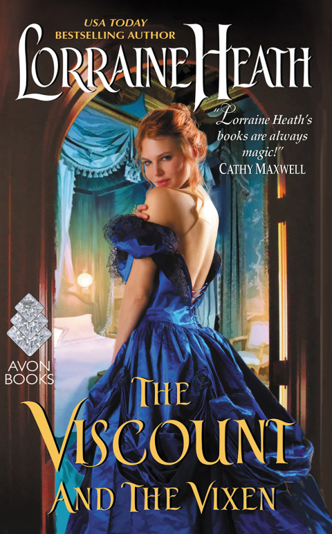 Cover image for book The Viscount and the Vixen