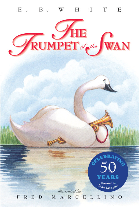 Cover image for book The Trumpet of the Swan