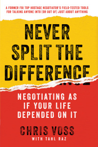 Cover image: Never Split the Difference 9780062407801