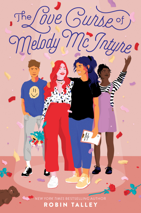 Cover image for book The Love Curse of Melody McIntyre