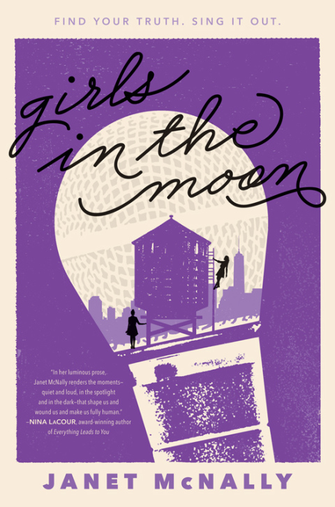 Cover image for book Girls in the Moon