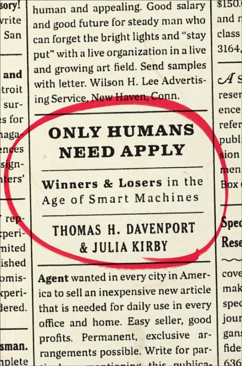 Cover image for book Only Humans Need Apply