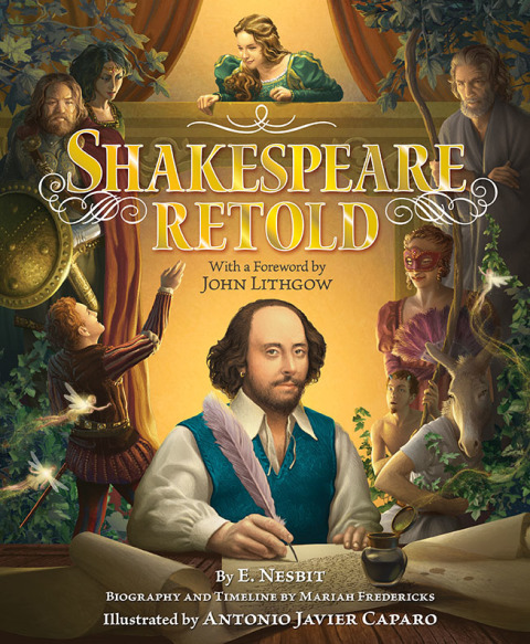 Cover image for book Shakespeare Retold