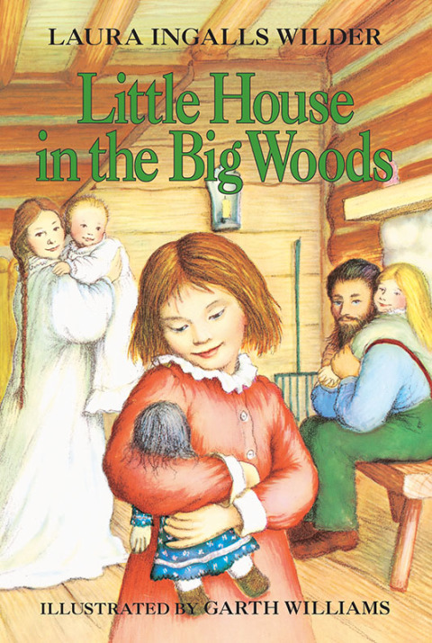 Cover image for book Little House in the Big Woods
