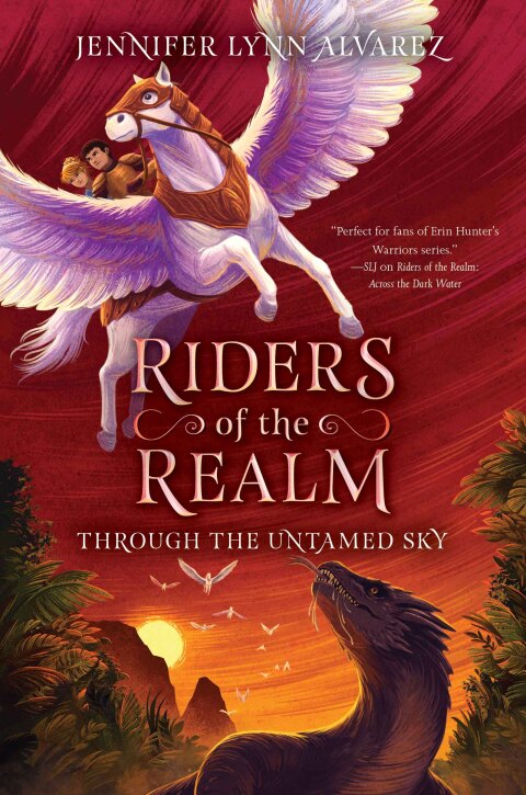 Cover image for book Riders of the Realm #2: Through the Untamed Sky