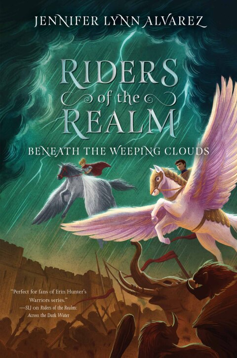 Cover image for book Riders of the Realm #3: Beneath the Weeping Clouds