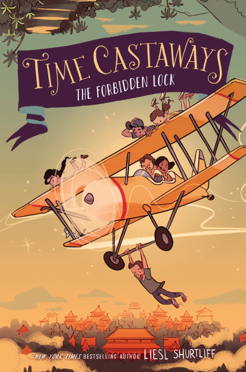 Cover image for book Time Castaways: The Forbidden Lock