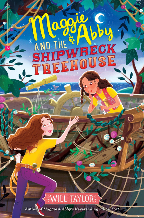 Cover image for book Maggie & Abby and the Shipwreck Treehouse