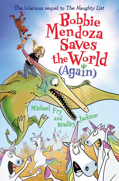 Cover image for book Bobbie Mendoza Saves the World (Again)