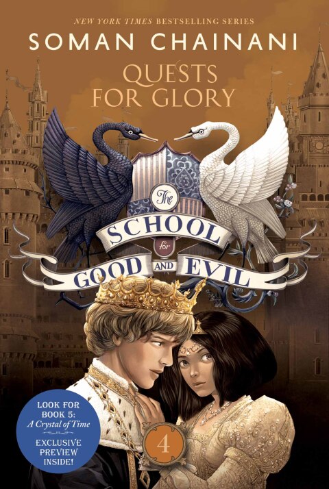 Cover image for book The School for Good and Evil #4: Quests for Glory