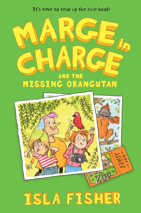 Cover image for book Marge in Charge and the Missing Orangutan