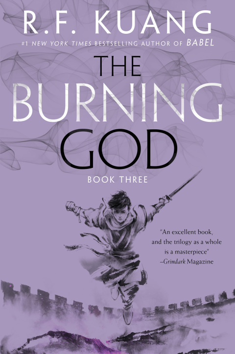 Cover image for book The Burning God