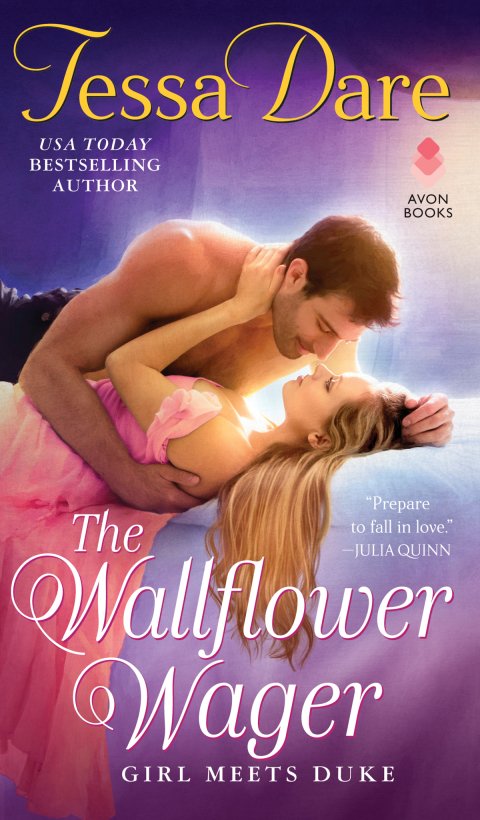Cover image for book The Wallflower Wager