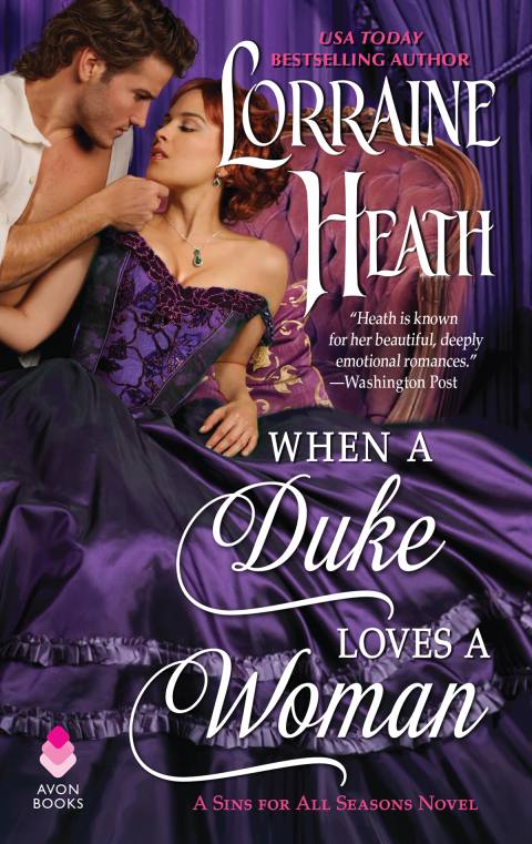Cover image for book When a Duke Loves a Woman