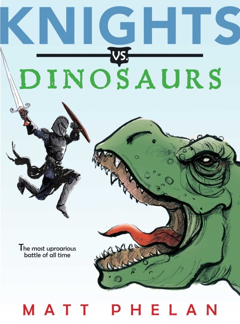 Cover image for book Knights vs. Dinosaurs