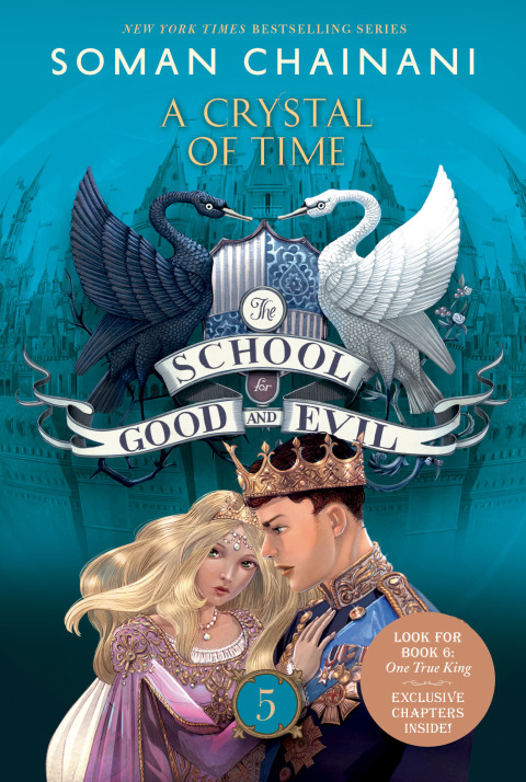 Cover image for book The School for Good and Evil #5: A Crystal of Time