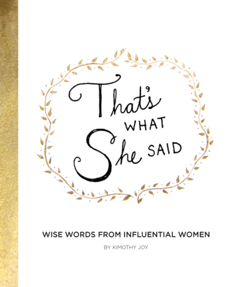 Cover image for book That's What She Said