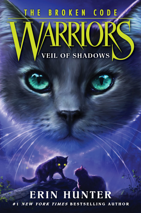 Cover image for book Warriors: The Broken Code #3: Veil of Shadows