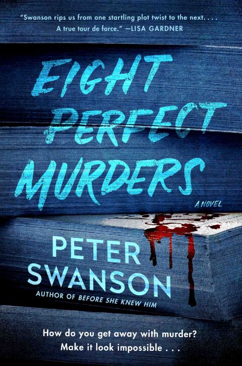 Cover image for book Eight Perfect Murders