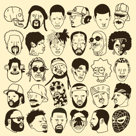 Cover image for book Gangster Doodles