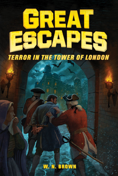 Cover image for book Great Escapes #5: Terror in the Tower of London