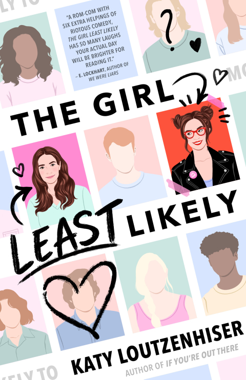 Cover image for book The Girl Least Likely