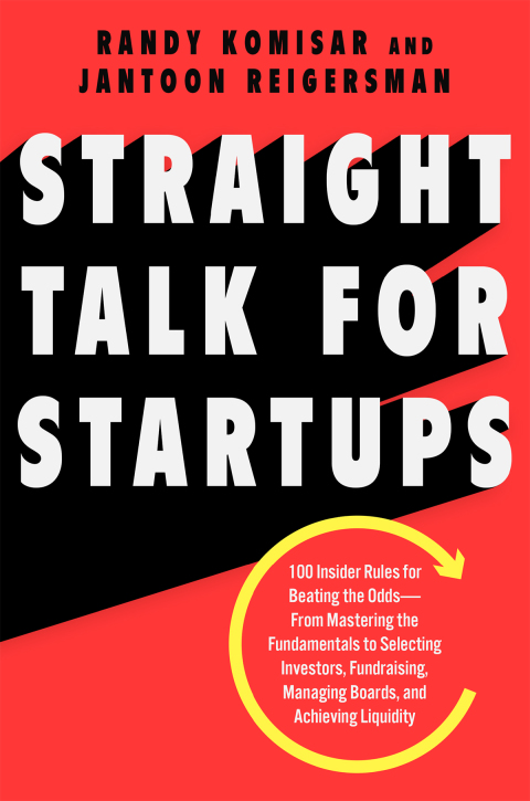 Cover image for book Straight Talk for Startups