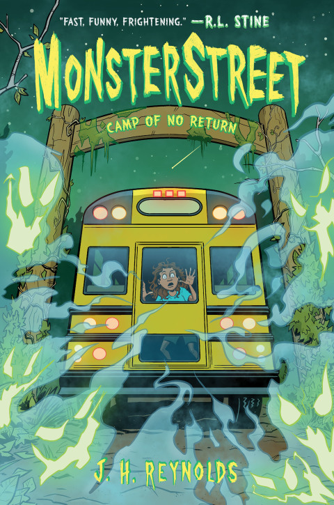 Cover image for book Monsterstreet #4: Camp of No Return