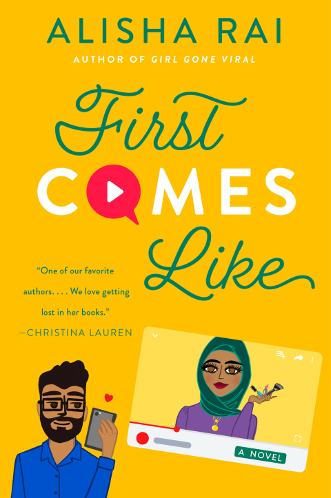 Cover image for book First Comes Like
