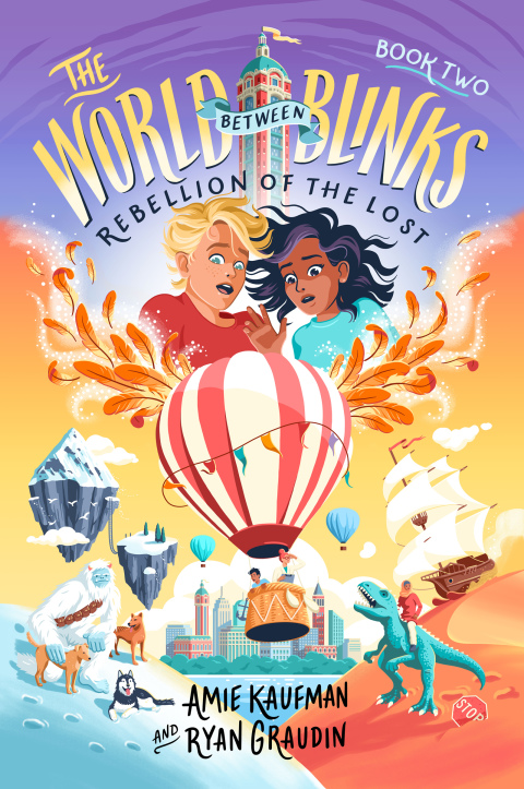 Cover image for book The World Between Blinks #2: Rebellion of the Lost