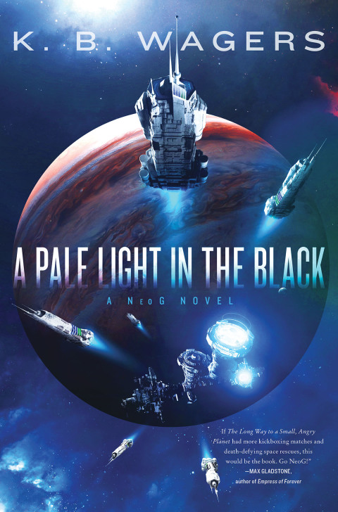 Cover image for book A Pale Light in the Black
