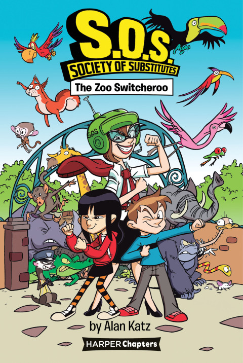 Cover image for book S.O.S.: Society of Substitutes #2: The Zoo Switcheroo