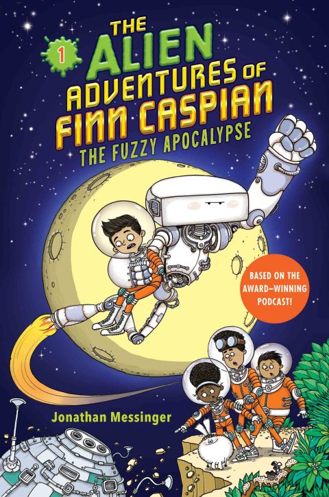 Cover image for book The Alien Adventures of Finn Caspian #1: The Fuzzy Apocalypse