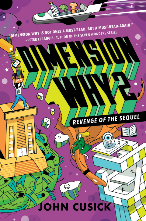 Cover image for book Dimension Why #2: Revenge of the Sequel