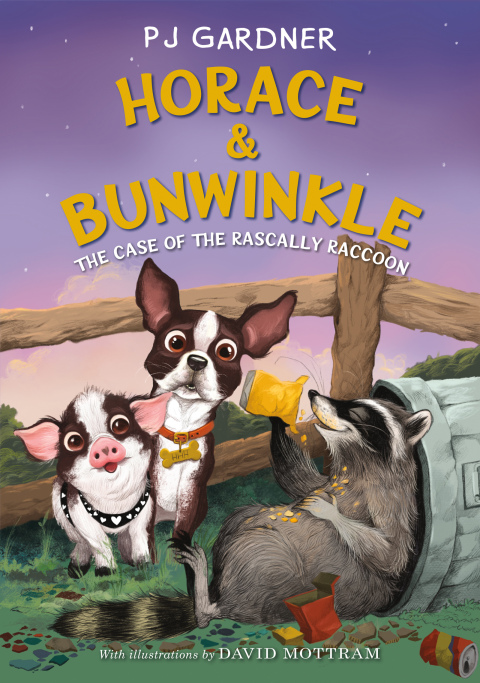 Cover image for book Horace & Bunwinkle: The Case of the Rascally Raccoon