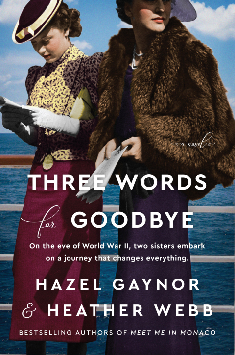 Cover image for book Three Words for Goodbye