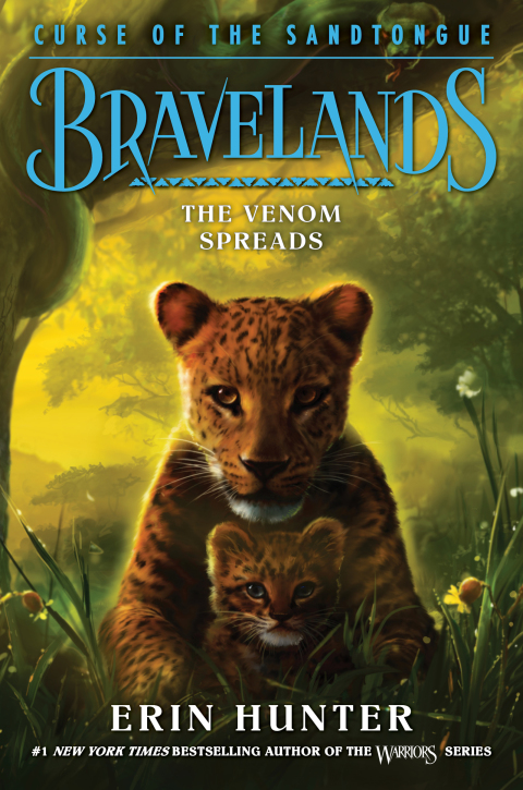Cover image for book Bravelands: Curse of the Sandtongue #2: The Venom Spreads