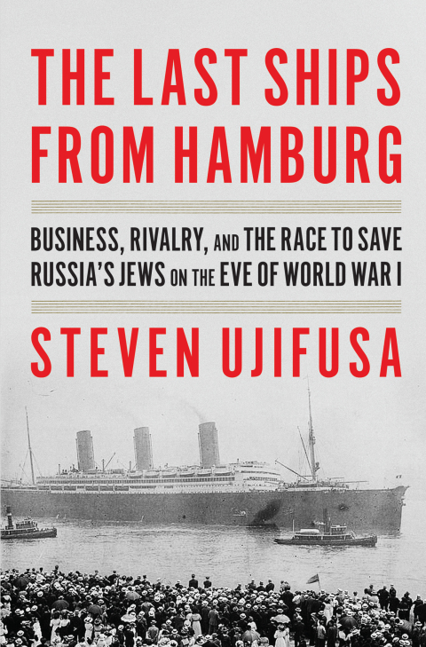 Cover image for book The Last Ships from Hamburg