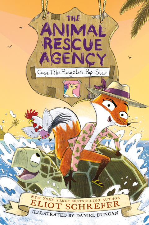 Cover image for book The Animal Rescue Agency #2: Case File: Pangolin Pop Star