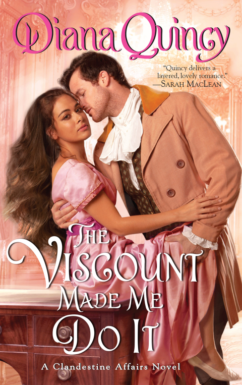 Cover image for book The Viscount Made Me Do It