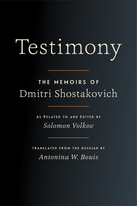 Cover image for book Testimony