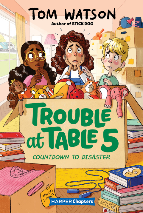Cover image for book Trouble at Table 5 #6: Countdown to Disaster