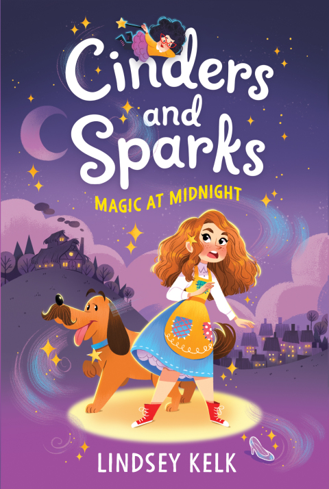 Cover image for book Cinders and Sparks #1: Magic at Midnight