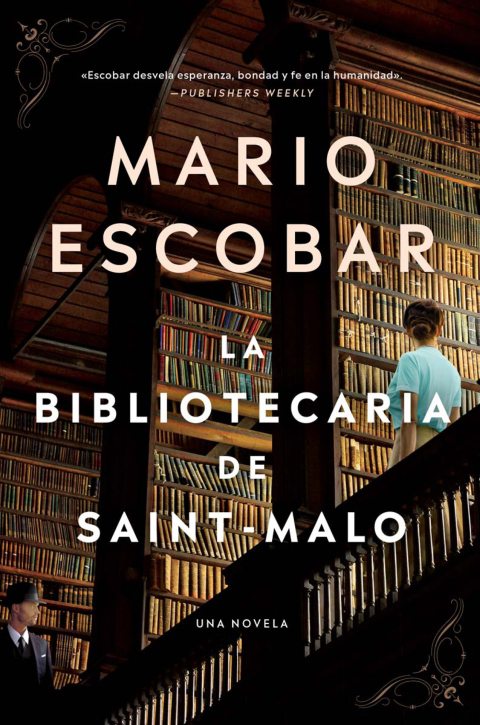 Cover image for book The Librarian of Saint-Malo \ La bibliotecaria de Saint-Malo