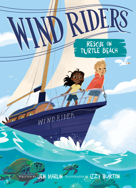 Cover image for book Wind Riders: Rescue on Turtle Beach