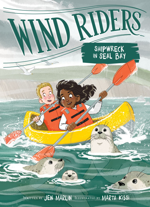 Cover image for book Wind Riders #3: Shipwreck in Seal Bay