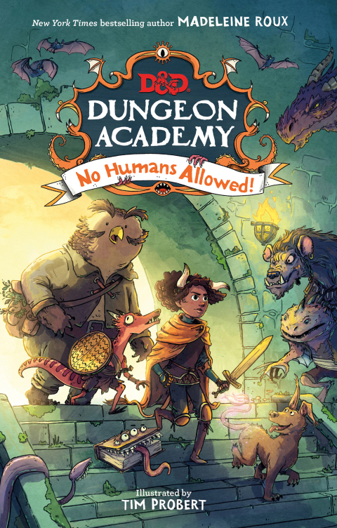 Cover image for book Dungeons & Dragons: Dungeon Academy: No Humans Allowed!
