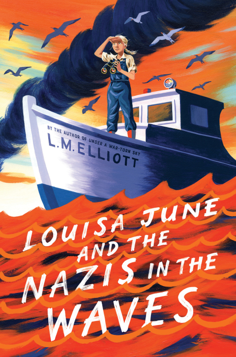 Cover image for book Louisa June and the Nazis in the Waves